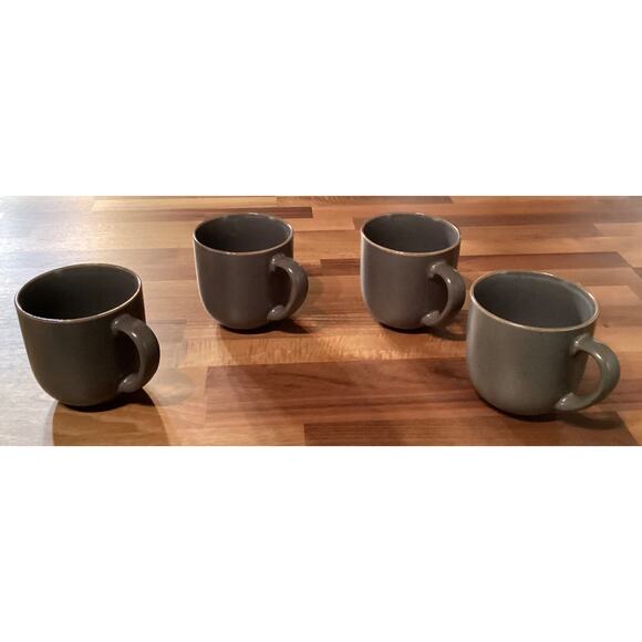 Set of 4 Project 62 Tilley Gray Stoneware Mugs 12 oz Coffee Mug Cups - Picture 5 of 10
